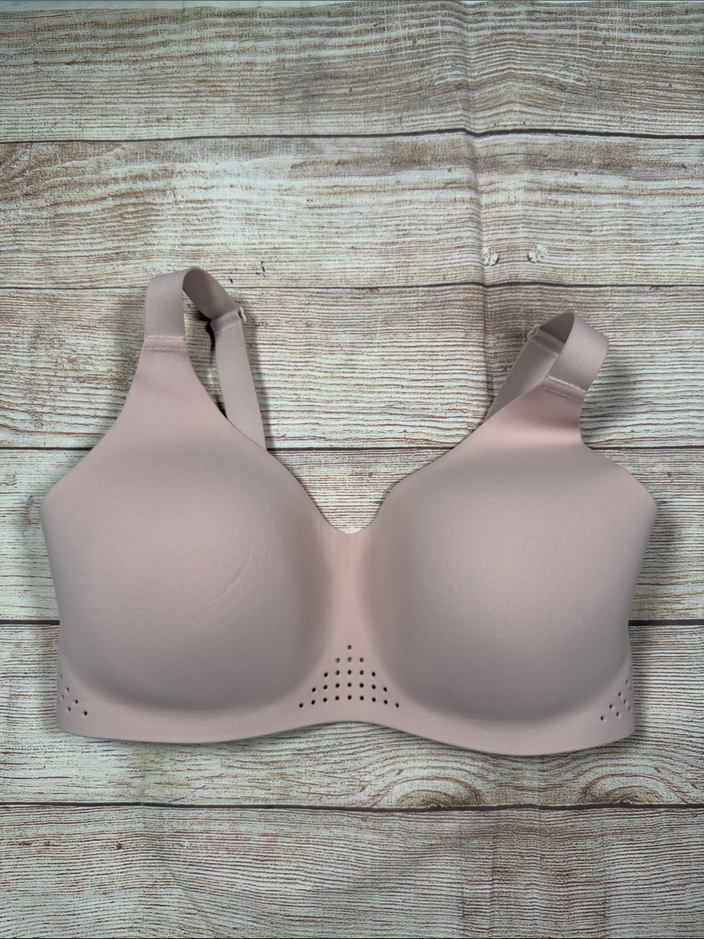 Victoria's Secret Light Pink High Support Seamless Wireless Sports Bra